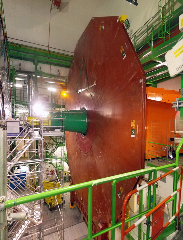 Part of the CMS Detector.