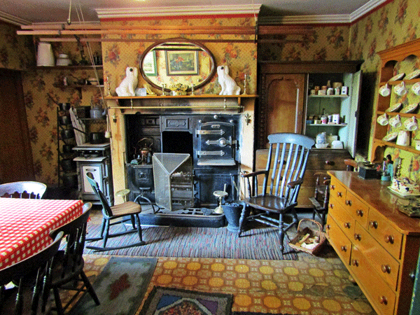 Beamish Hall kitchen