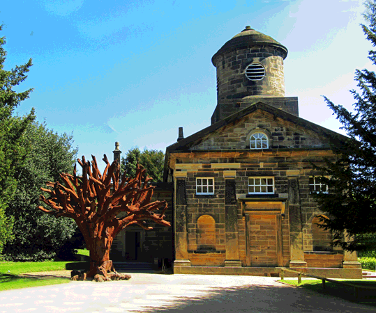 Bretton Hall Chapel and another sculpture by Ai Wei Wei